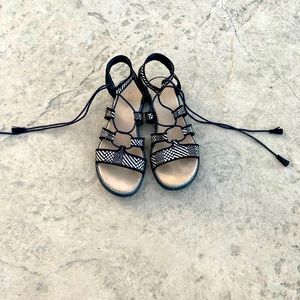 Lace Up Sandals